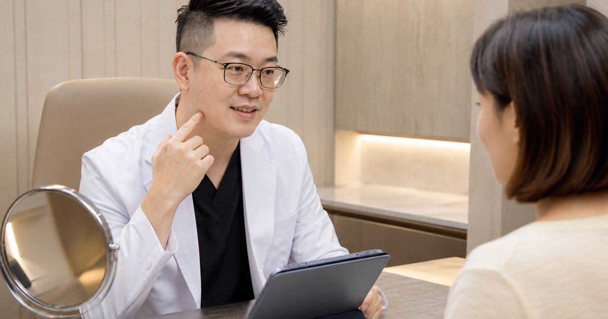吳芮醫師解說：V臉療程對不同膚質的適用性