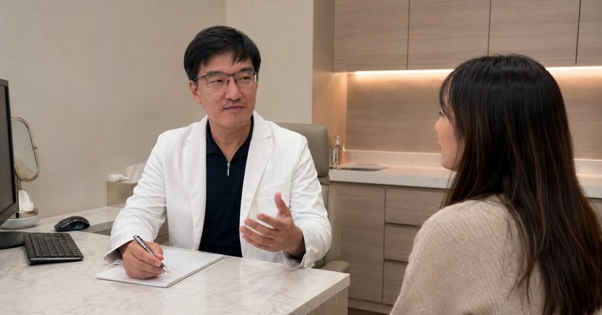社群媒體對V臉療程的影響分析，顯示網路上流行的V臉效果與真實情況的差異。