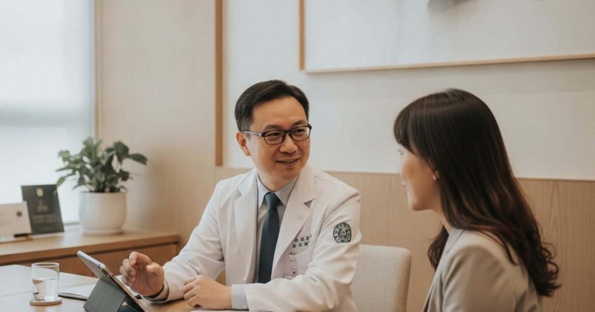 吳芮醫師說明淨膚雷射術前評估如何幫助改善毛孔粗大。