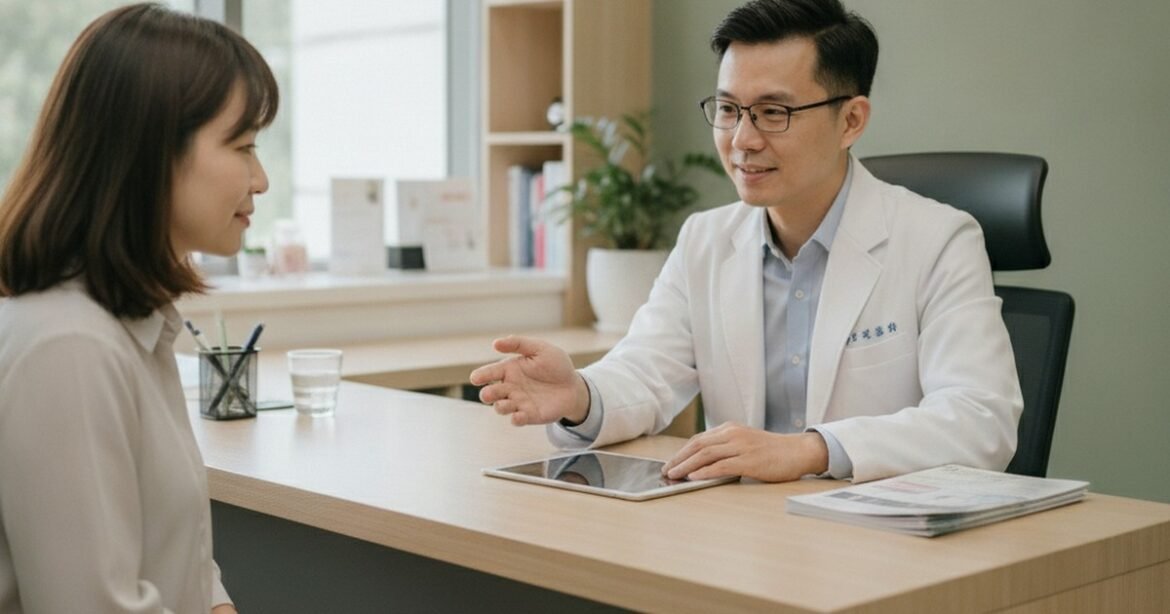 吳芮醫師分享極線音波入門教學，幫助改善皮膚支撐力下降問題。